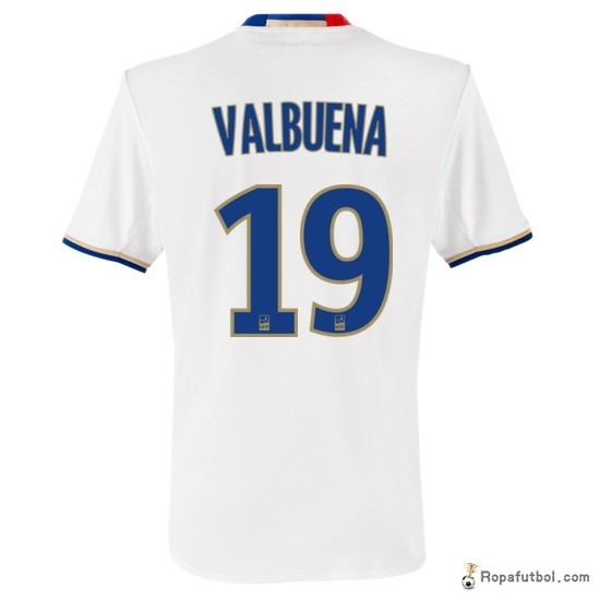 Camiseta Lyon Replica Primera Ropa Valbuena 2016/17 Blanco